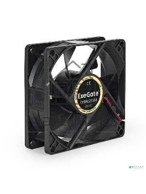 Вентилятор для корпуса ExeGate EX08025SM черный, 80 мм, 2200 об/мин, 22.5 дБ
