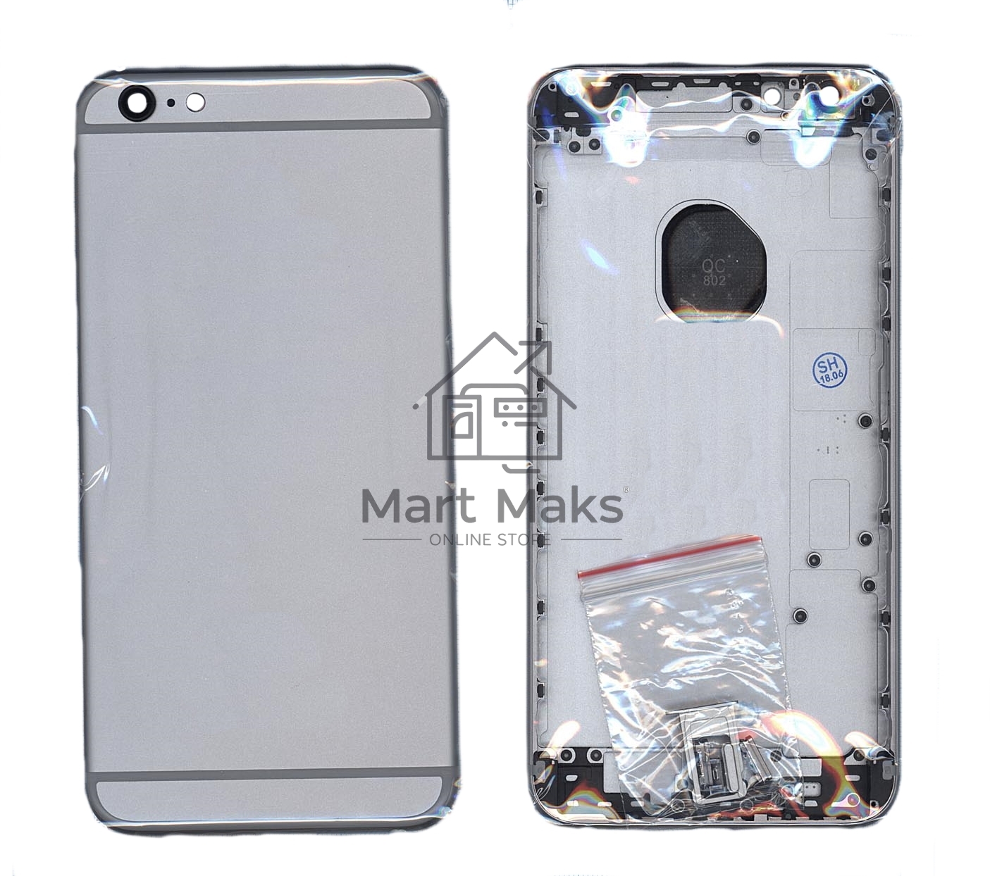 Задняя крышка для iPhone 6S Plus (5.5) серая