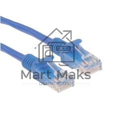 Патч-корд медный UTP Cablexpert PP10-15M/B cat.5e, 15м, литой, многожильный, синий