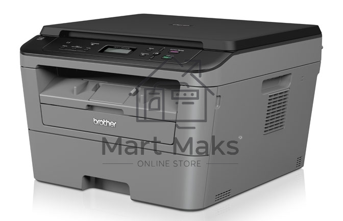 МФУ Brother DCP-L2500DR лазерный принтер/сканер/копир, A4, 26 стр/мин, 2400x600 dpi, 32 Мб, дуплекс, подача: 251 лист., вывод: 100 лист., USB, ЖК-панель (старт.к-ж 700 стр)