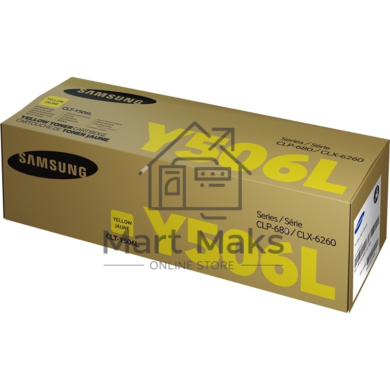 Картридж лазерный Samsung CLT-Y506L/SU517A желтый для Samsung CLP-680/CLX-6260 (3500стр.)