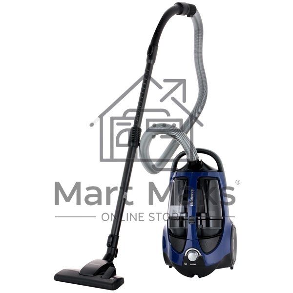Пылесос Samsung VCC8836V36/XEV синий, 430/2200 Вт, уборка сухая, пылесборник контейнер 2 л