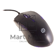 Мышь проводная Oklick 245M черный, 1000 dpi, USB, кнопки - 3