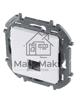 Телефонная розетка RJ11 белый