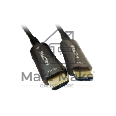 Кабель аудио-видео Digma HDMI 2.0 AOC HDMI (m)/HDMI (m) 10м. позолоченные контакты черный (BHP AOC 2.0-10)