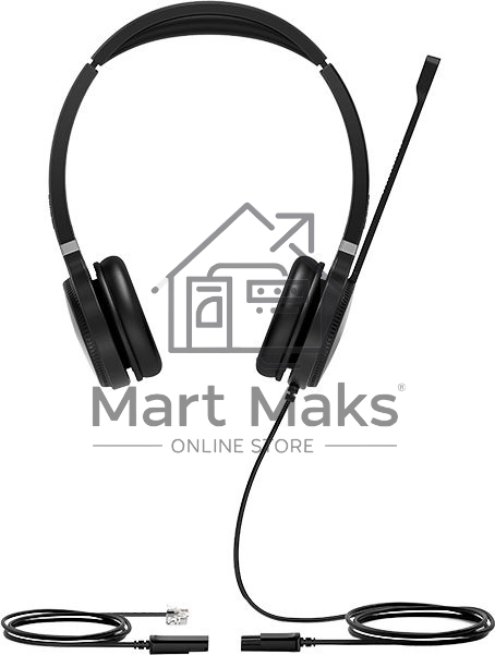 Гарнитура YEALINK YHS36 Dual Дуо, Проводная, HD звук, QD, RJ9, шт