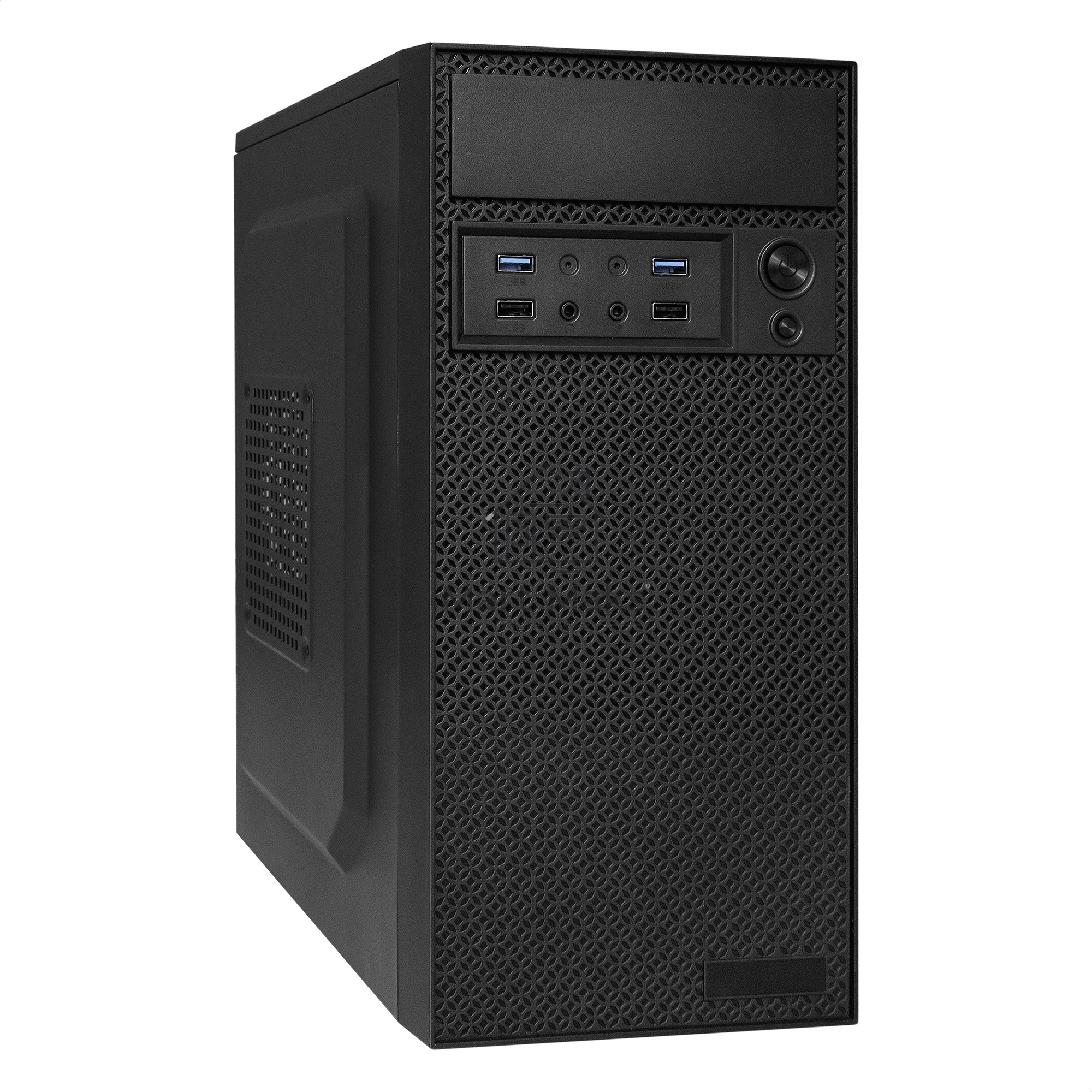 Компьютерный корпус Minitower ExeGate BAA-109U2-AAA400 (mATX, AAA400 8см, 2*USB+2*USB3.0, аудио, черный)