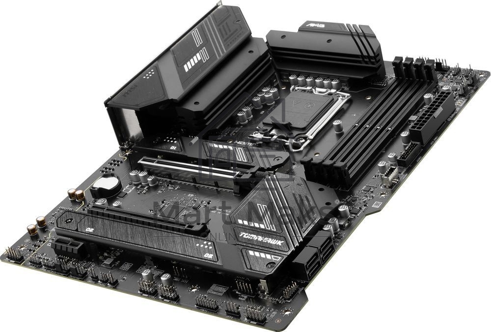 Материнская плата MSI MAG B760 TOMAHAWK WIFI, LGA 1700, Intel B760, 4xDDR5, 4xSATA, 3xM.2, 1xPCI-E 3.0 x4, 1xPCI-E 5.0 x16, 1xHDMI, 1xDP, 1xUSB Type-C, 1x2.5Gb LAN, 4xUSB-A 2.0, 4xUSB-A 3.2 Gen 2, 5x3.5 мм, 7.1, Standard-ATX