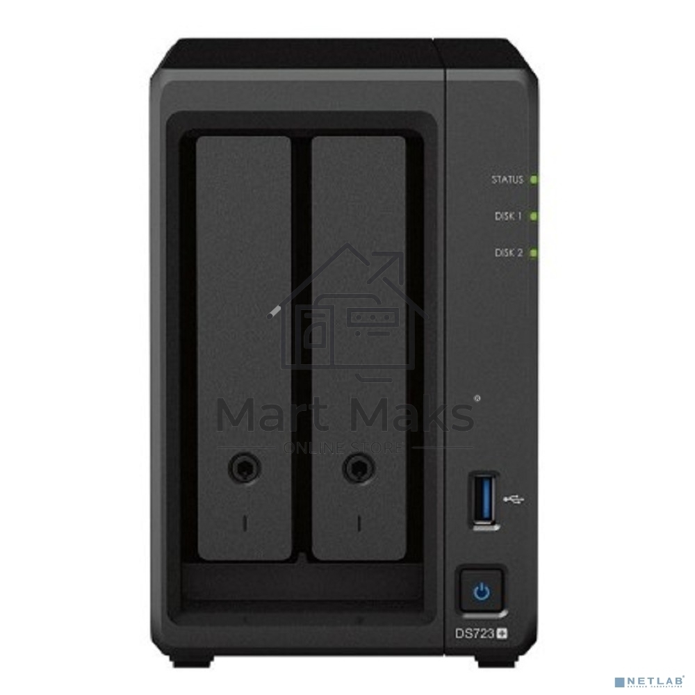СХД настольное исполнение 2BAY NO HDD DS723+ SYNOLOGY