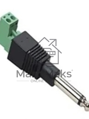 Сборный штекер Jack 6,3 мм 1 канал