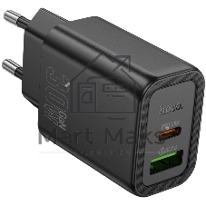 Сетевое зарядное устройство Hoco Gentle PD30W+QC3.0 30W 3A (PD+QC) (44358)
