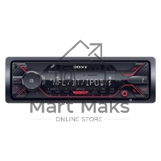 Автомагнитола Sony DSX-A410BT, 1 DIN, Bluetooth, USB Type-A, AUX, съёмная панель