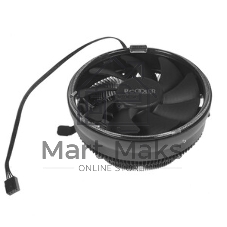 Кулер PCCooler E126MB черный 120мм алюминий 1800rpm 26.5db 4-pin 92W 70мм