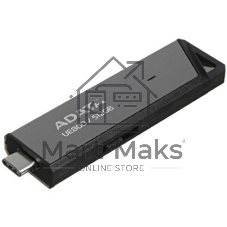 Флешка USB ADATA UE800 (AELI-UE800-512G-CSG), 512Gb, Type-C USB 3.2, R/W 1000/1000, серебристый