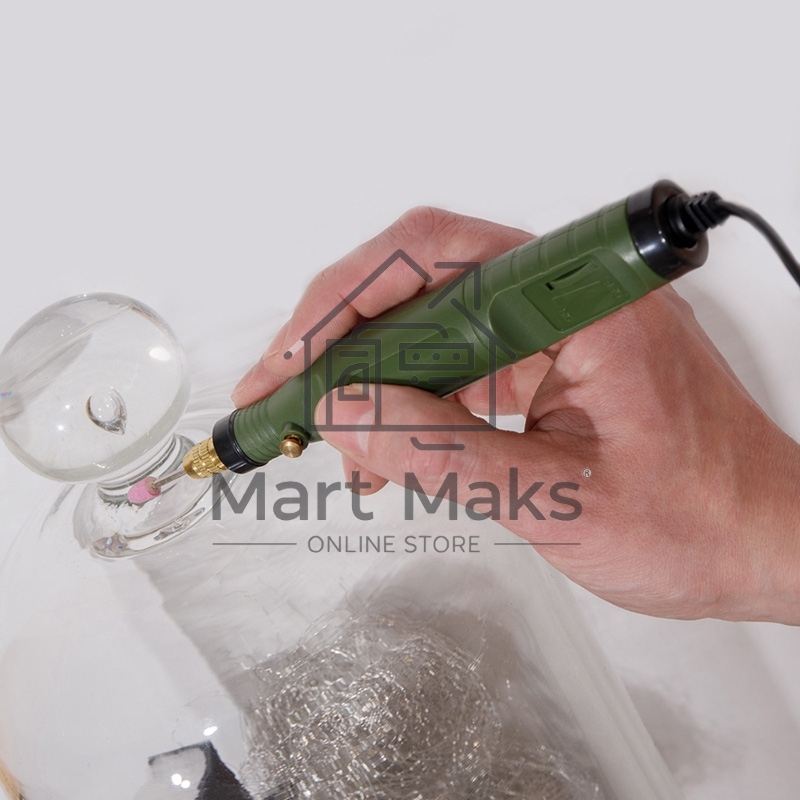 Дрель (гравер) Rexant 5000 - 18000 об/мин, 20 Вт, 26 насадок, блистер