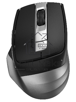 Мышь беспроводная A4Tech Fstyler FB35C серый/черный, 2000 dpi, радиоканал, Bluetooth, USB, кнопки - 6
