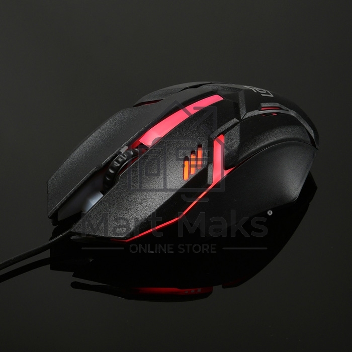 Мышь проводная Oklick 396M INSOMNIA черный, 1000 dpi, USB, кнопки - 3