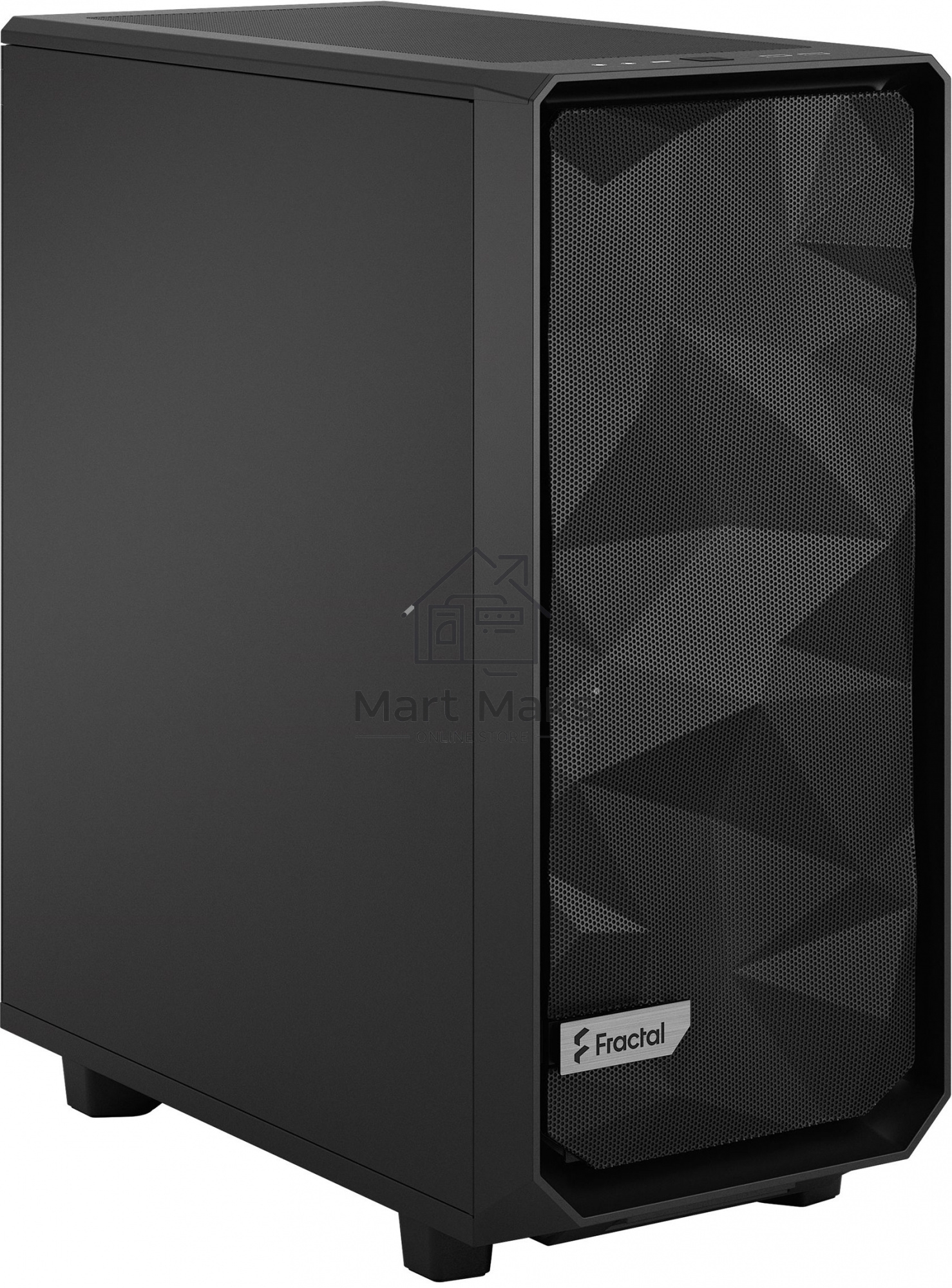 Корпус Fractal Design MESHIFY 2 COMPACT BLACK / ATX / 2x140mm & 1x120mm fans inc. / FD-C-MES2C-01