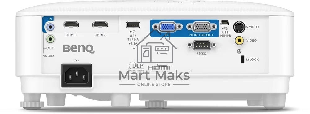 Проектор Benq MX560 (new) DLP 4000Lm LS (1024x768) 20000:1 ресурс лампы:6000часов 1xUSB typeA 2xHDMI 2.6кг