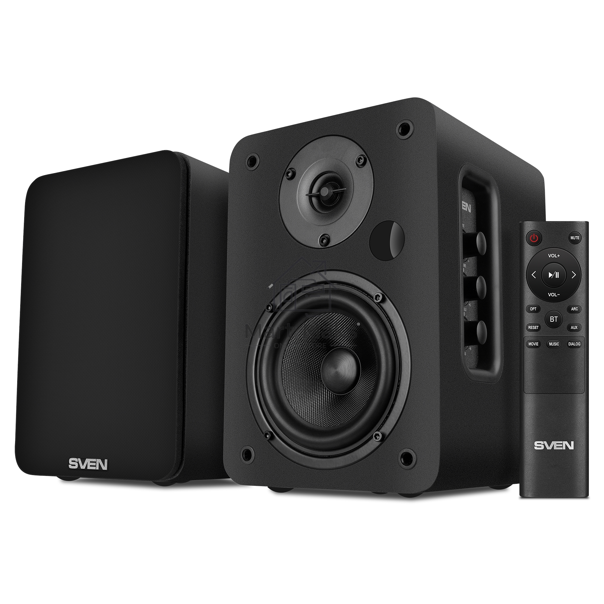 Колонки Sven АС SPS-830 2.0 черный 60Вт BT