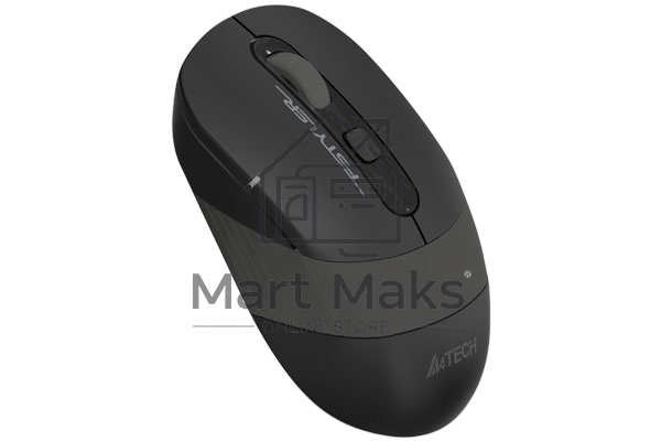 Мышь беспроводная A4Tech Fstyler FG10S черный/серый, 2000 dpi, радиоканал, USB, кнопки - 4