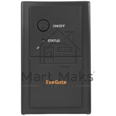 Источник бесперебойного питания ExeGate EP285472RUS Power Back BNB-850.LED.AVR.C13.RJ.USB 850VA/480W, LED, AVR,4*IEC-C13, RJ45/11, USB, черный
