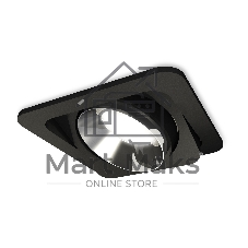 Комплект встраиваемого поворотного светильника Ambrella light XC7659022 SBK/PSL черный песок/серебро полированное MR16 GU5.3 (C7659, N7032)