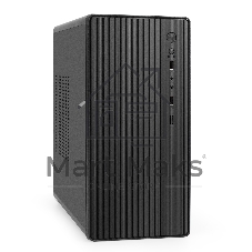 Корпус ExeGate BAA-503-UNS400, Mini-Tower, чёрный, 1 x 80/90 мм, БП 400 Вт