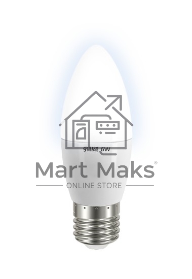 Лампа GAUSS LED Elementary Candle 6W E27 4100KLD33226
