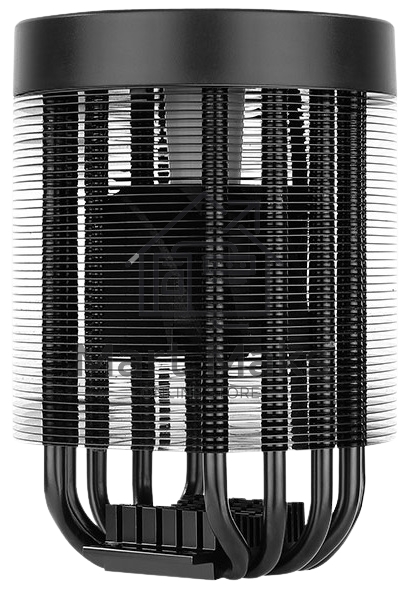 Кулер для процессора AeroCool / Formula Mirage 5 черный, 60 мм, алюминий/медь, 3000 об/мин, 30 дБ, 4 pin, 150 Вт, 145 мм