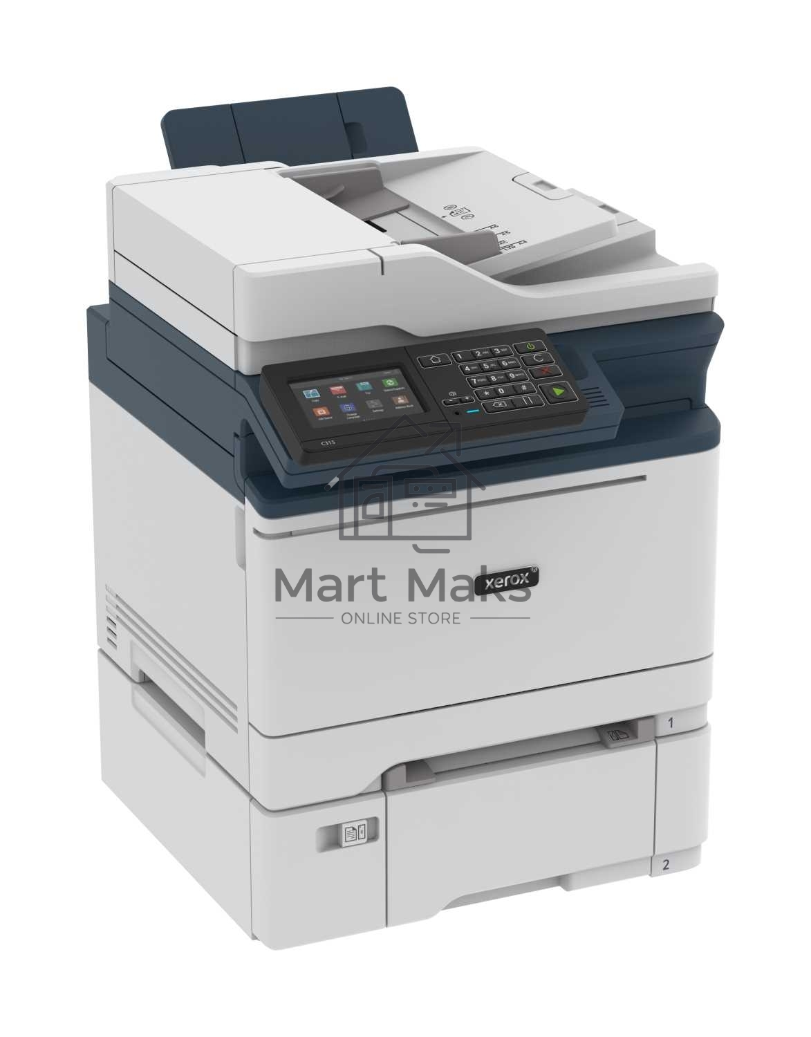 МФУ лазерный Xerox C315 (C315V_DNI), A4, цветной, печ. до 33 стр/мин., скан. до 47 стр/мин. (ч/б) 30 стр/мин. (цвет), 1200 x 1200 dpi (печать) 600x600dpi (скан.), USB, RJ-45, Wi-Fi, Air Print, Mopria
