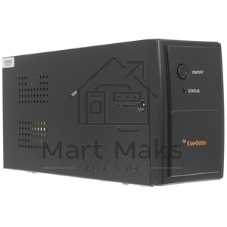 Источник бесперебойного питания ExeGate EP285472RUS Power Back BNB-850.LED.AVR.C13.RJ.USB 850VA/480W, LED, AVR,4*IEC-C13, RJ45/11, USB, черный