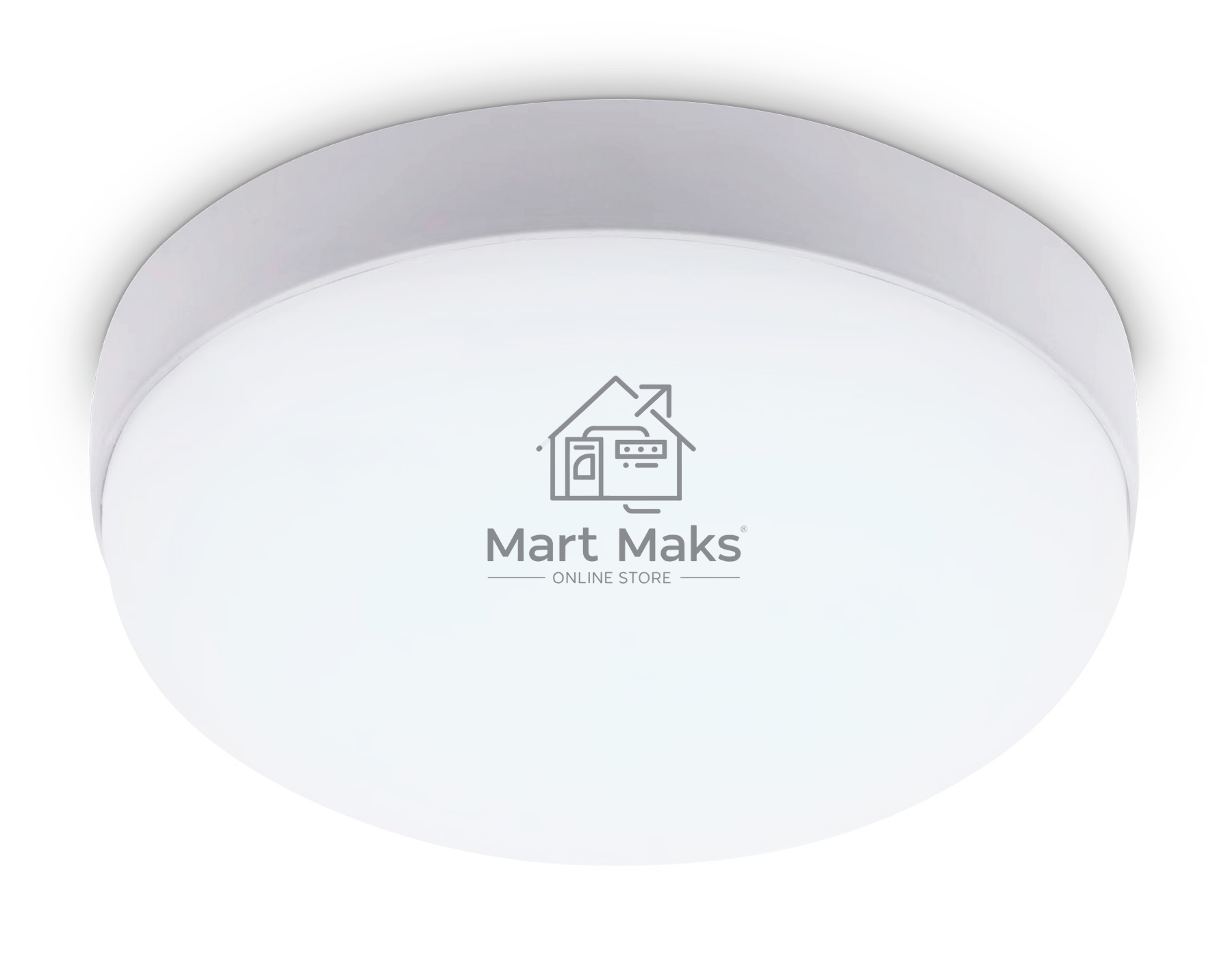 Светильник светодиодный влагозащищенный Ambrella light ST8626 WH белый IP65 LED 6500K 15W D135*60