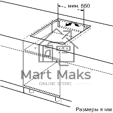 Индукционная варочная поверхность Bosch PVQ61RBB5E, 4 конфорки, с зоной расширения, стеклокерамика, 7400 Вт