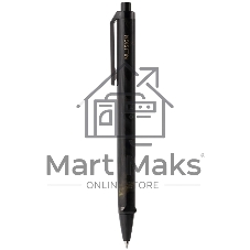 Ручка гелевая автоматическая Deli Nusign NS557C BLACK черный, d=0.5мм, черные чернила, 1 стержень, линия 0.5мм