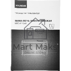 Мини-печь Hyundai MIO-HY091 20 л, 1380 Вт, черный