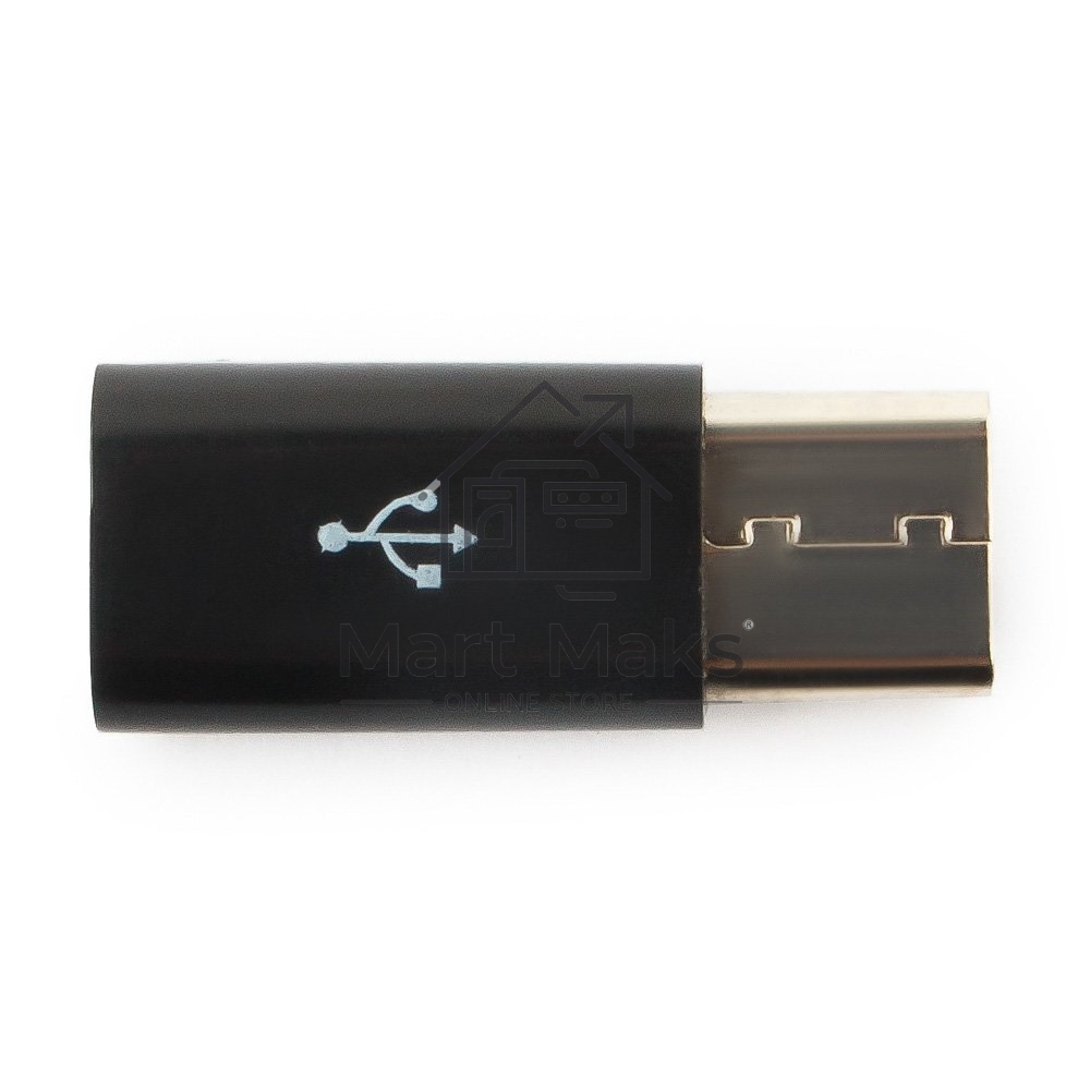Переходник Cablexpert Переходник USB, USB Type-C/USB MicroB (F), пакет (A-USB2-CMmF-01)