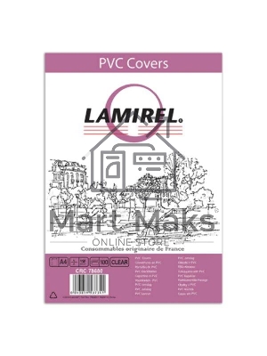 Обложки для переплета Lamirel LA-78680 A4 прозрачный (100шт)