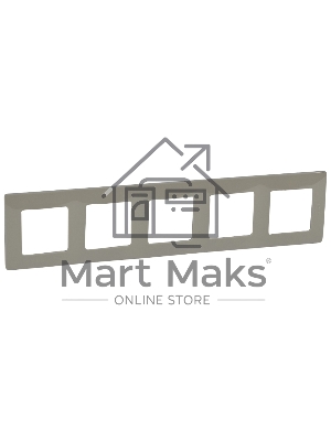 Рамка 5 постов, сл. кость ETIKA 