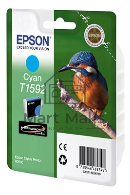 Картридж струйный Epson C13T15924010 голубой (850 стр) для Epson St Ph R2000