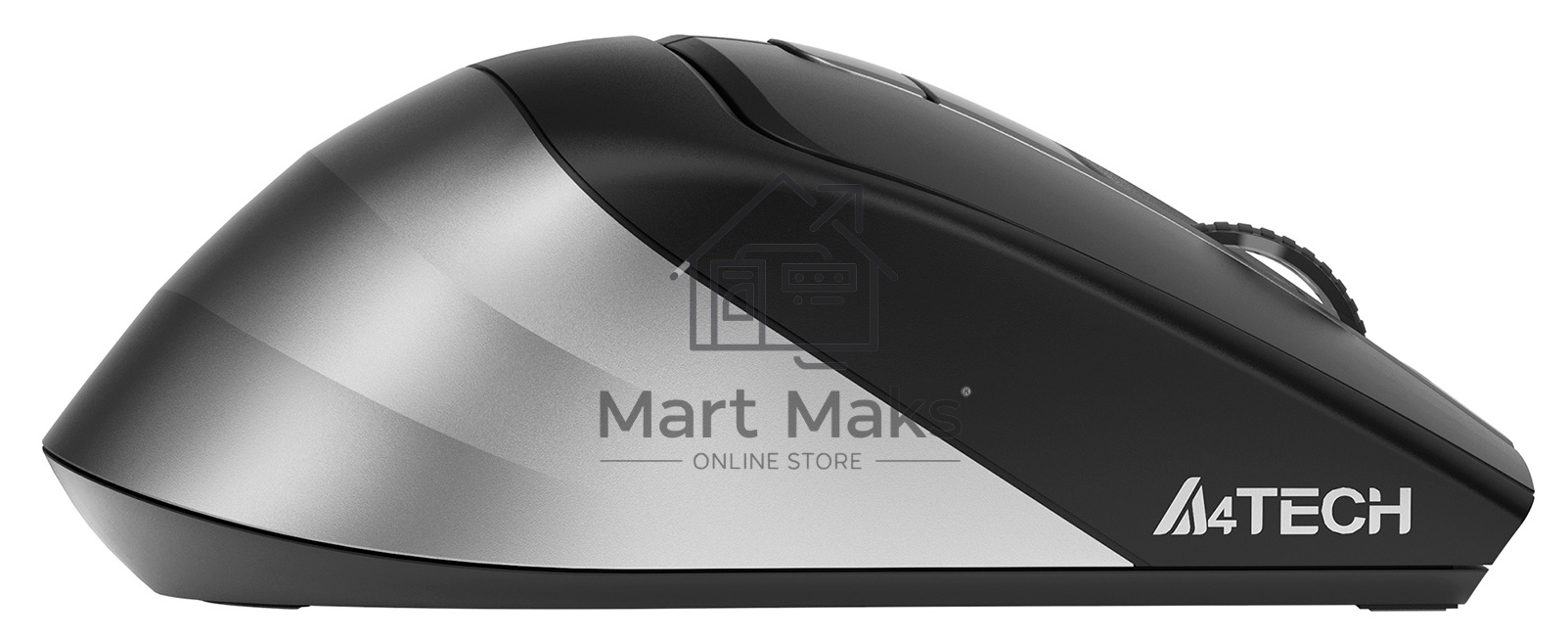 Мышь беспроводная A4Tech Fstyler FB35C серый/черный, 2000 dpi, радиоканал, Bluetooth, USB, кнопки - 6