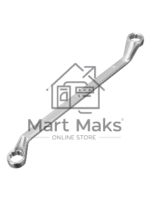 Ключ накидной коленчатый, 14 х 15 мм, хромированный Sparta