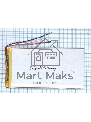 Аккумулятор Li-Pol (батарея) 3*75*135мм 3pin 3.7V/4000mAh