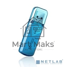 Флешка USB Silicon Power R/W 64Gb Helios 101 SP064Gb,UF2101V1B USB 2.0 синий