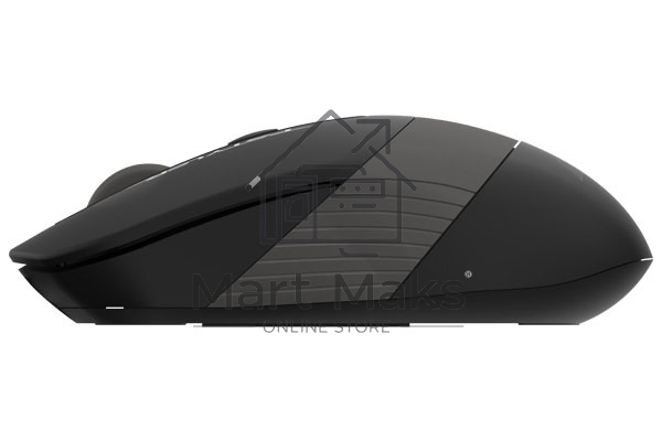 Мышь беспроводная A4Tech Fstyler FG10S черный/серый, 2000 dpi, радиоканал, USB, кнопки - 4