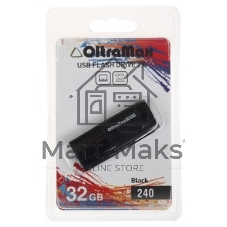 Флешка USB OltraMax OM-32Gb-220-зеленый