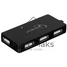 USB-концентратор Gembird UHB-U2P4-03, USB 2.0, USB 4 порта, USB