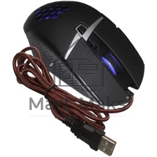 Мышь проводная ExeGate Gaming Standard Laser GML-14 черный, 4000 dpi, USB, кнопки - 8