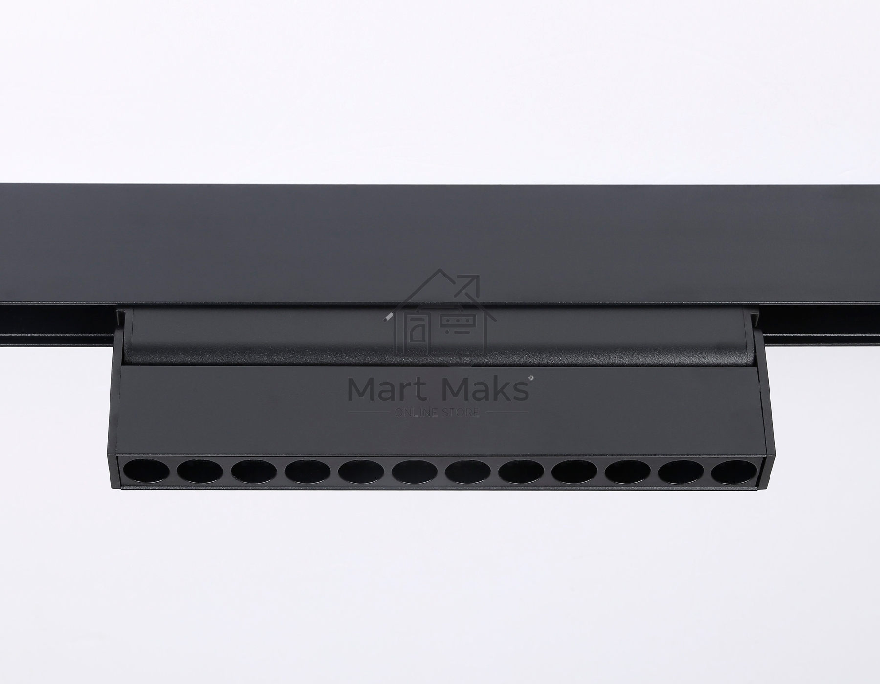 Светильник трековый светодиодный GL4048 BK черный IP20 12W 4200K 48V 24° 223*22*105