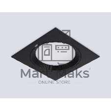Светильник Ambrella light TN51804 BK черный GX53 max 15W 110*110*23